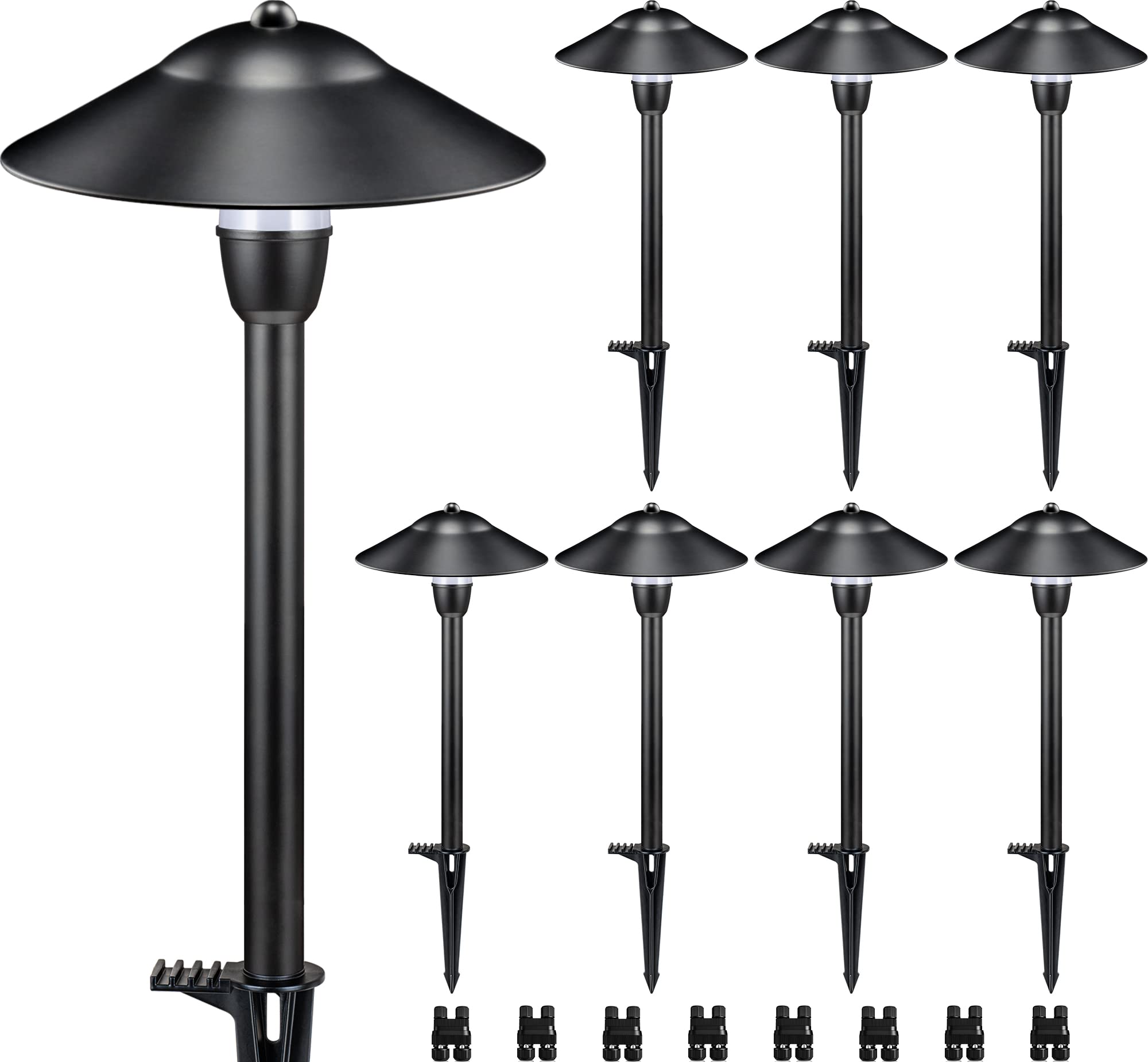SUNVIE LED Landscape Lights - Low Voltage Pathway 3W 12-24V